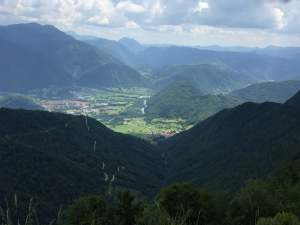 The mountains above Kobarid, Slovenia
